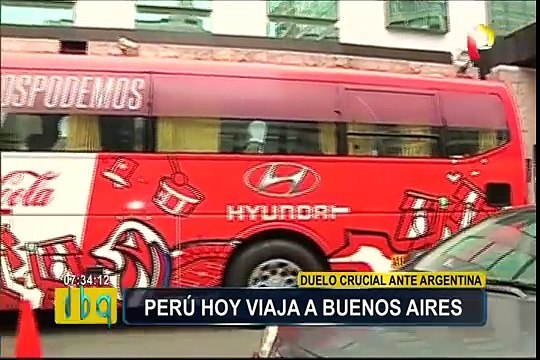 Perú vs. Argentina: selección peruana parte rumbo a la Videna