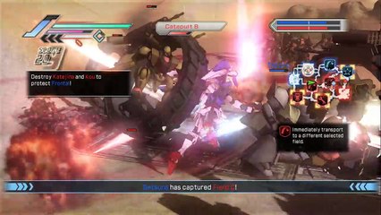 Dynasty Warriors Gundam 3 - Gameplay - Setsuna F seiei - 00 Raiser