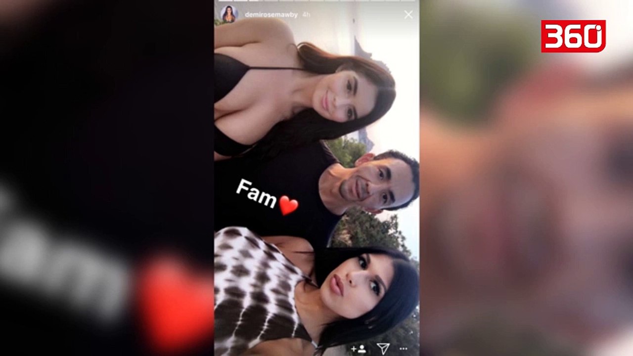 Demi Rose cmend fansat nga Ibiza (360video)