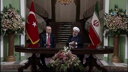 Erdoğan Ruhani’yle Görüştü: Gündem Kuzey Irak’tı
