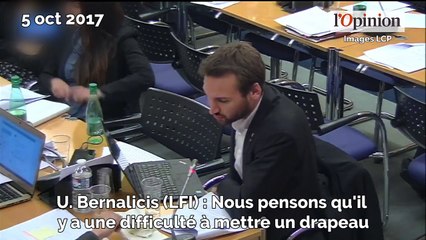 Les Insoumis ne veulent plus du drapeau européen à l’Assemblée