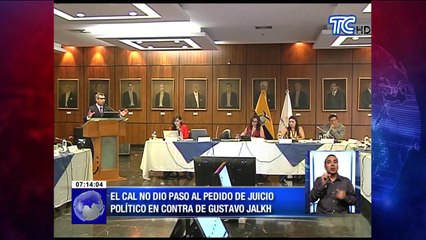 El CAL no dio paso al pedido de juicio político en contra de Gustavo Jalkh