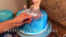 FROZEN ELSA CASTILLO CAKE (pastel , bolo bizcocho,torta )