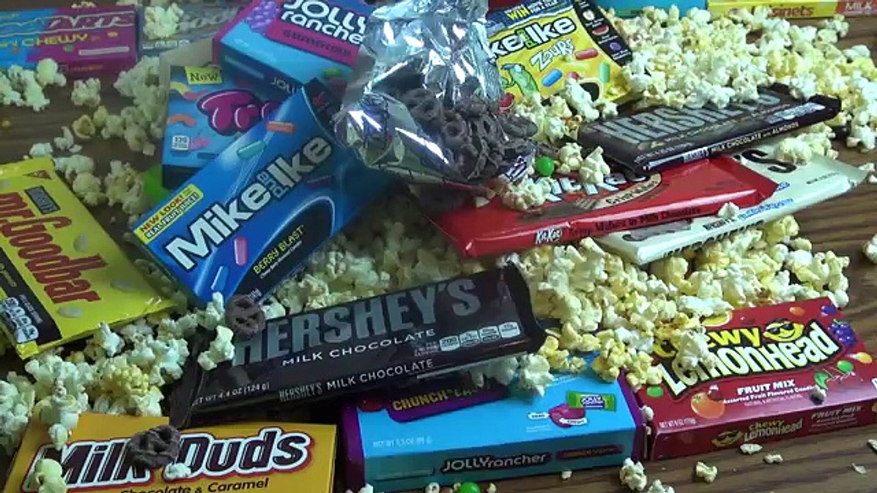 a lot of candy for the theater NEW
