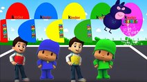 Colors for Children to Learn with Color Ryder Paw Patrol, Learn Colours with Pocoyo Surprise Eggs