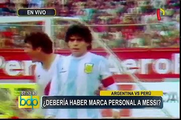 Omar Ruíz y Ricardo Montoya se enfrentan ante posible marca personal a Messi