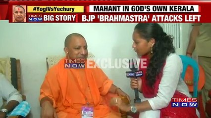 Yogi Adityanath Speaks Exclusively With Times NOW During Ongoing Kerala Visit