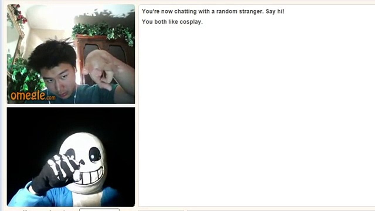 Undertale Sans on Omegle (DeluCat)