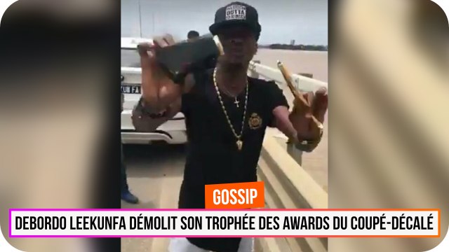 INCROYABLE : Debordo Leekunfa casse son trophée
