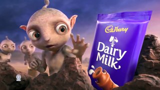 New Cadbury Dairy Milk Official Cute Alien Singing Ad 2017 Tv Commercial