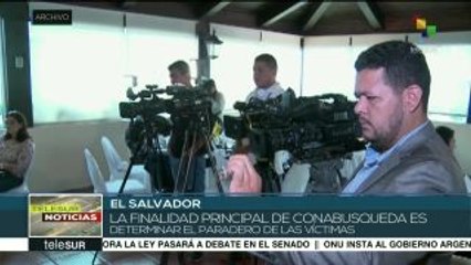 El Salvador crea comisión nacional de búsqueda de desaparecidos
