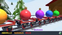 Learn Colors (SPANISH) - Aprende los colores y decora el árbol de navidad con Shawn el Tren