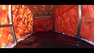 Warm winter shelter in -10F / GEAR TEST - NO HEATING