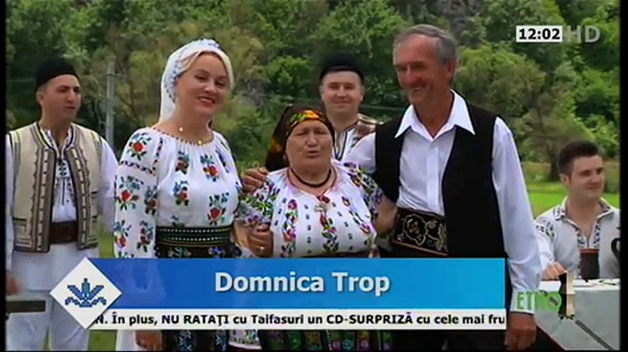 Domnica Trop - Eu pe deal, mandra pe vale (Dor calator - ETNO TV - 30.07.2016)
