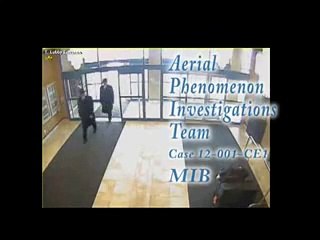 The real Men in Black caught on tape