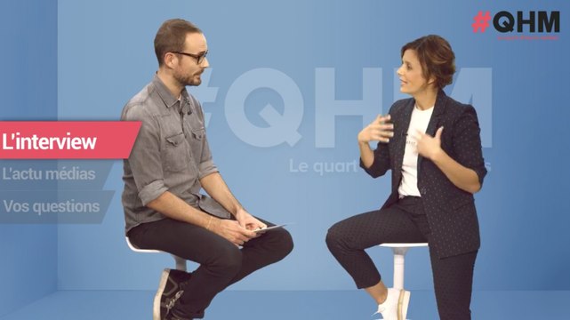 Dans #QHM, Faustine Bollaert parle de Ça, commence aujourd'hui et de son transfert de M6 à France 2