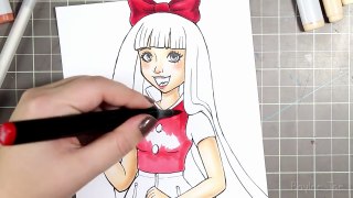 Copic Marker Illustration - Giveaway Commission