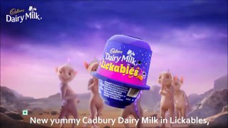 New Cadbury Dairy Milk Lickables Official Aliens Funny Ad 2017 Kids TV Commercial