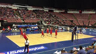 NORCECA new - USA vs Cuba Mens Volleyball Highlights