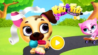 Kiki & Fifi Pet Friends - Cute Kitty & Puppy Care - Fun Animal Care Games for Kids