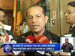 Reactivarían juicio político contra Jorge G.