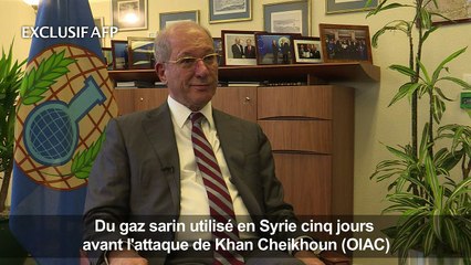 Syrie: du sarin utilisé avant l'attaque de Khan Cheikhoun (OIAC)