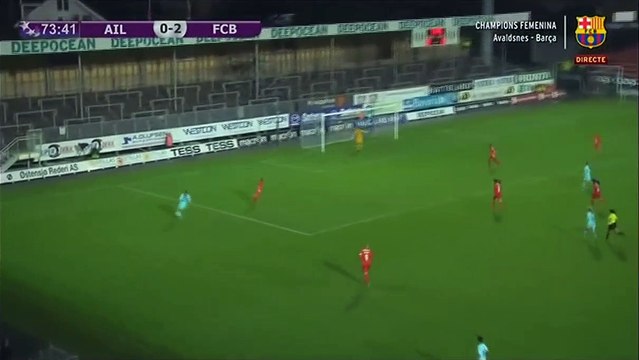0-3 Andressa Alves Goal UEFA Women's Champions League Round 1 - 04.10.2017 Avaldsnes IL (W) 0-3...