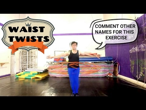 How do you call this exercise?, please comment, hula hoop waist twists