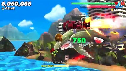 Hungry Shark World - Max Level / Max Stats Megalodon