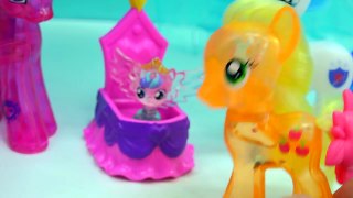 My Little Pony Baby Flurry Heart + Glowing MLP + Surprise Num Noms Lights Blind Bags