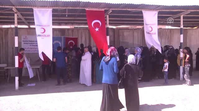 Türk Kızılayı'ndan Türkmenlere İnsani Yardım