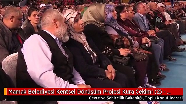 Mamak Belediyesi Kentsel Dönüşüm Projesi Kura Çekimi (2) - Ankara
