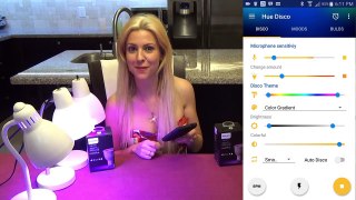 Philips Hue Disco App lights review with music