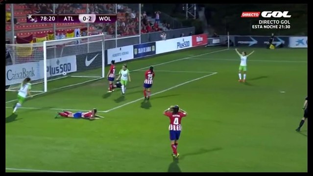 0-2 Goal UEFA Women's Champions League Round 1 - 04.10.2017 Atlético Madrid (W) 0-2 Wolfsburg (W)