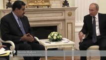 Maduro agradece a Putin su apoyo “político y diplomático”