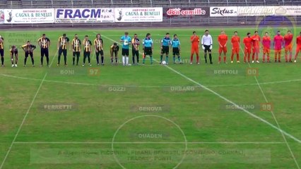 Brescello - Carignano 1-1, gli highlights