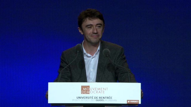 Yann Wehrling, mot d'accueil - UR2017