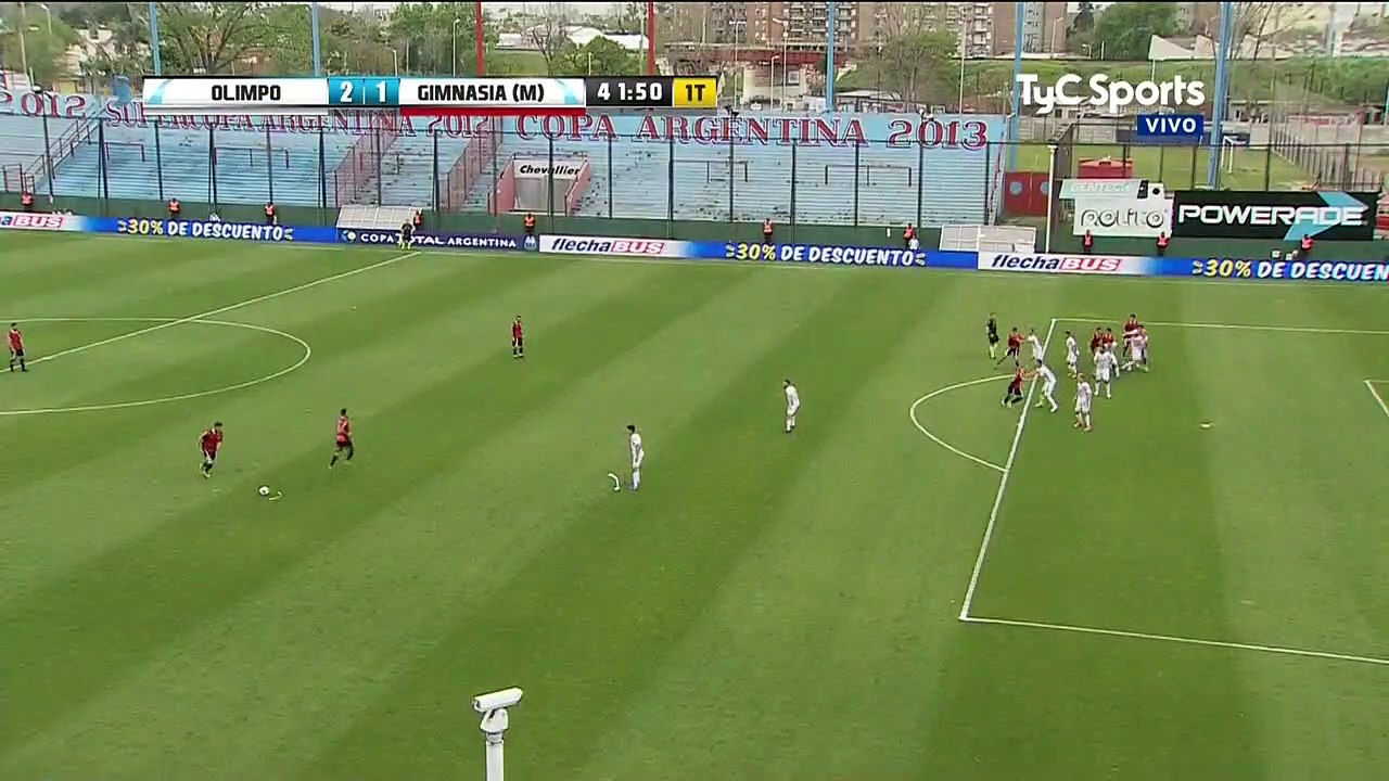 2-1 Mateo Ramírez Goal Argentina  Copa Argentina  1/8 Final - 04.10.2017 Club Olimpo 2-1 Gimnasia...