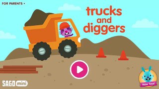 Fun Sago Mini Games - Kids Build Biggest New Construction Building With Sago Mini Trucks And Diggers