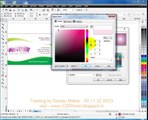 Learn CorelDraw -Tutorial in HINDI -3-prt-2- visiting card design