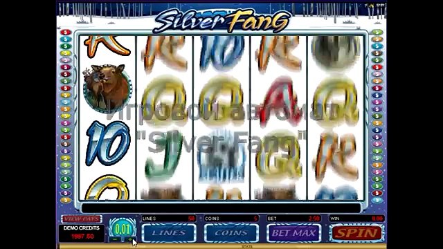 Обзор игрового автомата Серебряный Клык (silver fang) - правила и характеристики
