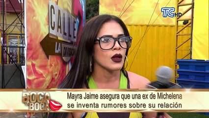 Mayra Jaime asegura que una ex de Michelena se inventa rumores sobre su relación