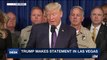 i24NEWS DESK | Trump makes statement in Las Vegas | Wednesday, October 4th 2017