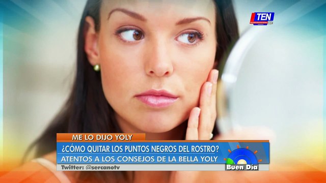 Cómo eliminar esos puntos negros tan molestos