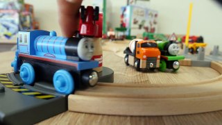 Enjoy Wooden Train Toys Brio & Thomas & Friends video for children