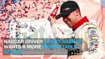 Denny Hamlin thinks NASCAR drivers deserve 'NBA and NFL money'