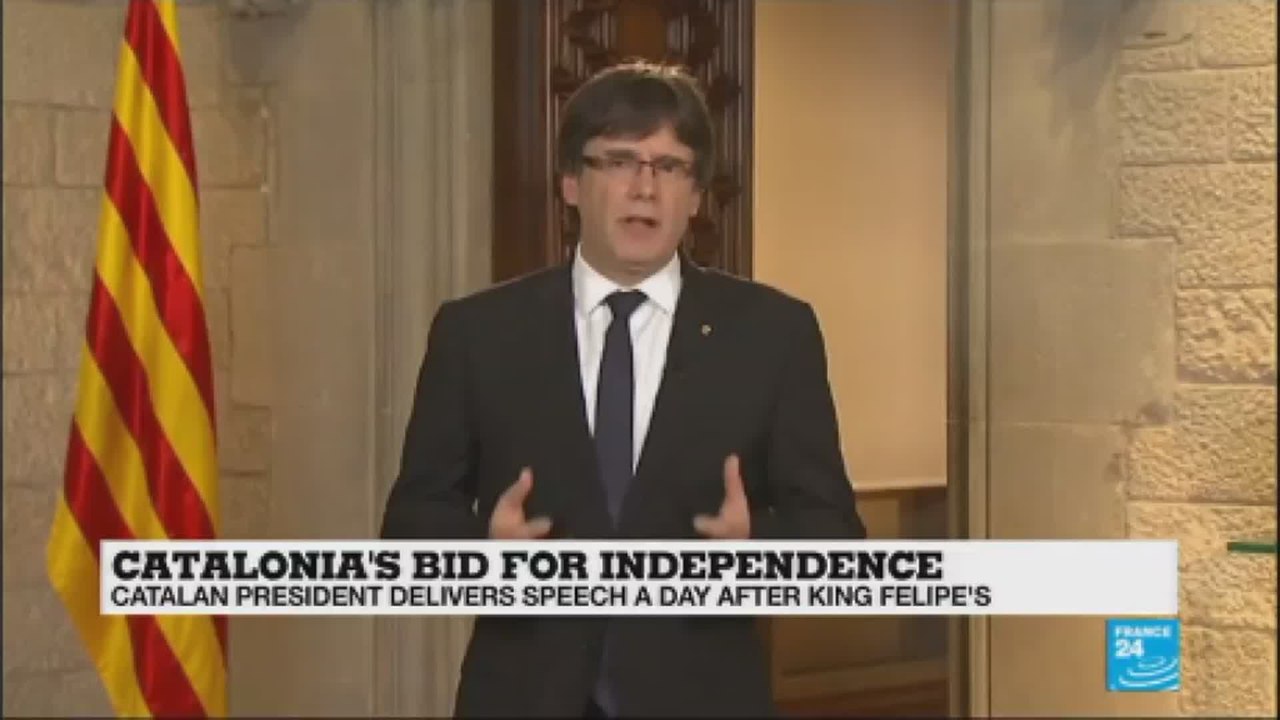 Catalan leader defies King