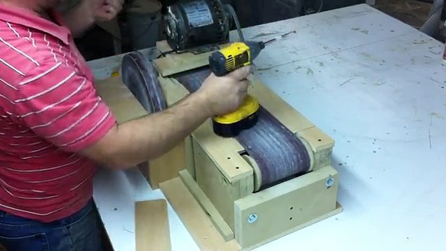 Homemade Belt Sander 5. The Finished Sander!