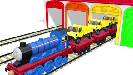 Teach Numbers with Small Trucks | Educational Video for Kids Toodlers