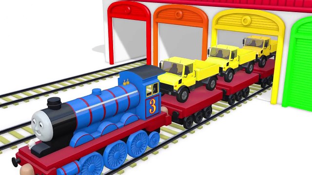 Teach Numbers with Small Trucks | Educational Video for Kids Toodlers